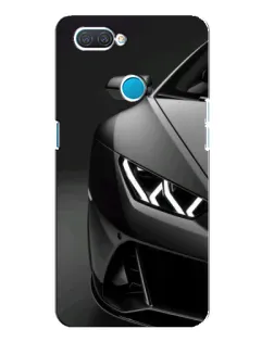Чохол для OPPO A12 з картинкою «Lamborghini фари деталізація»