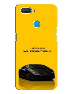 Чохол для OPPO A12 з картинкою «Lamborghini Huracan чорний»