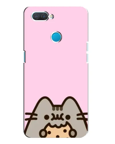 Чехол для OPPO A12 с картинкой «Pusheen и печенье»