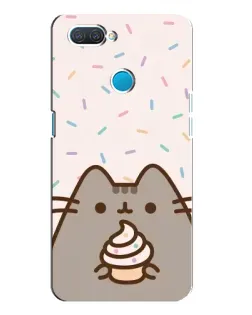 Чехол для OPPO A12 с картинкой «Пушин с кексом» Чехол для OPPO A12 с картинкой «Пушин с кексом»