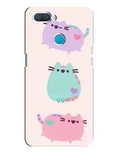 Чехол для OPPO A12 с картинкой «Pusheen трио» Чехол для OPPO A12 с картинкой «Pusheen трио»