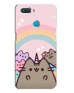 Чехол для OPPO A12 с картинкой «Единорог Pusheen» Чехол для OPPO A12 с картинкой «Единорог Pusheen»