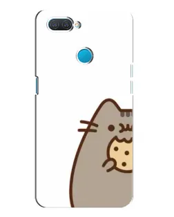 Чехол для OPPO A12 с картинкой «Пушин с печеньем»