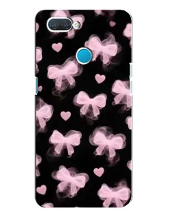 Чехол для OPPO A12 с картинкой «Геометрия банта»
