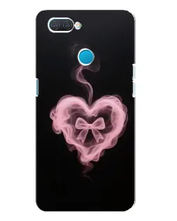 Чехол для OPPO A12 с картинкой «Дымчатое сердце»