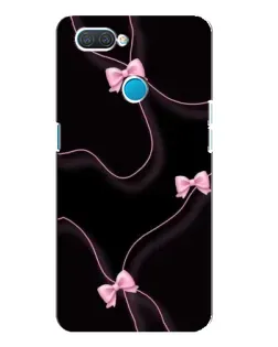 Чехол для OPPO A12 с картинкой «Розовые ленты»