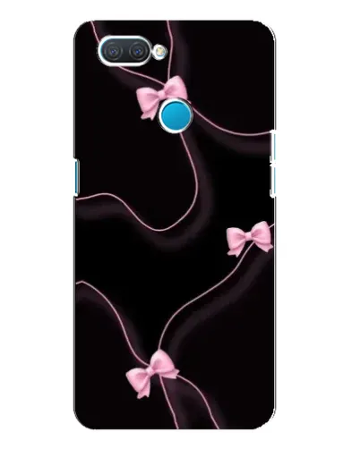 Чехол для OPPO A12 с картинкой «Розовые ленты»