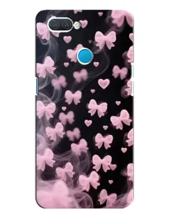 Чехол для OPPO A12 с картинкой «Неоновое кружево»