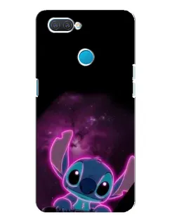Чехол для OPPO A12 с картинкой «Неоновый Stitch» Чехол для OPPO A12 с картинкой «Неоновый Stitch»