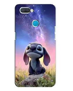 Чехол для OPPO A12 с картинкой «Стич на рассвете» Чехол для OPPO A12 с картинкой «Стич на рассвете»