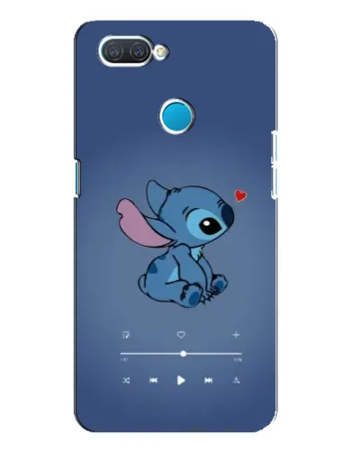 Чехол для OPPO A12 с картинкой «Музыкальный Stitch»