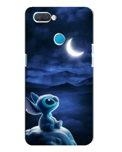 Чехол для OPPO A12 с картинкой «Лунная ночь Стича»