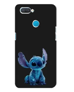 Чехол для OPPO A12 с картинкой «Стич на черном» Чехол для OPPO A12 с картинкой «Стич на черном»
