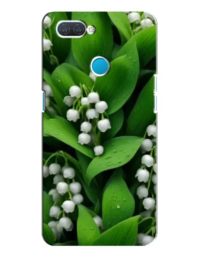 Чехол для OPPO A12 с картинкой «Ландыши в зелени»