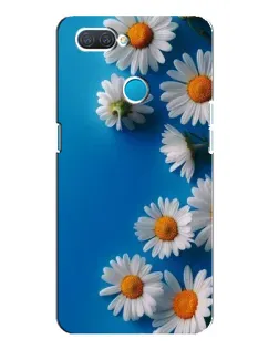 Чехол для OPPO A12 с картинкой «Белоснежные маргаритки»