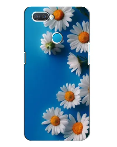 Чехол для OPPO A12 с картинкой «Белоснежные маргаритки»