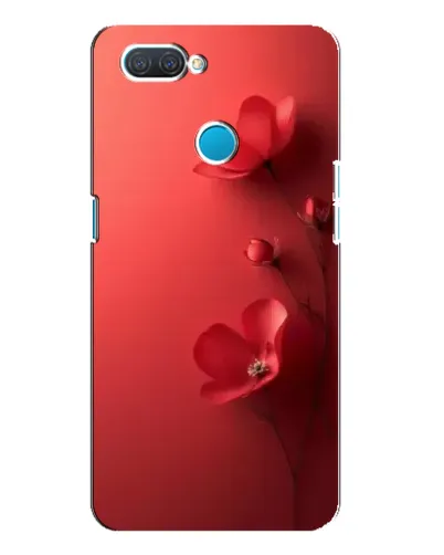 Чехол для OPPO A12 с картинкой «Маковые соцветия»
