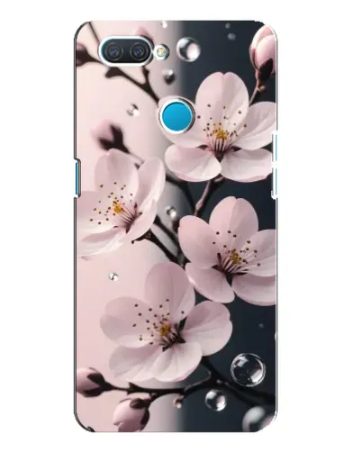 Чохол для OPPO A12 з картинкою «Ніжня сакура та краплі» Чохол для OPPO A12 з картинкою «Ніжня сакура та краплі»