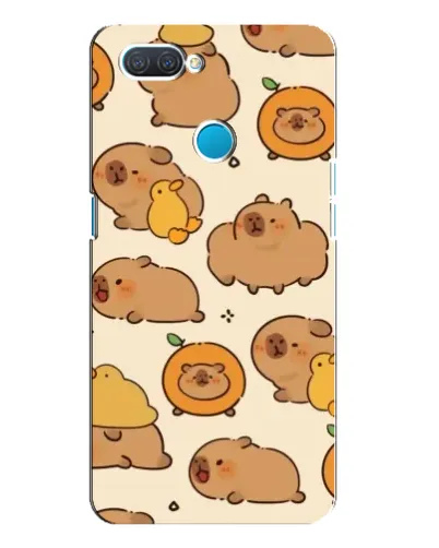 Чехол для OPPO A12 с картинкой «Капибары с апельсинами» Чехол для OPPO A12 с картинкой «Капибары с апельсинами»