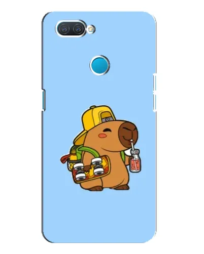 Чехол для OPPO A12 с картинкой «Капибара на скейте» Чехол для OPPO A12 с картинкой «Капибара на скейте»