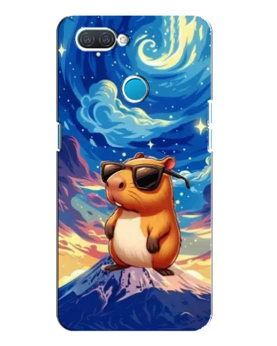 Чехол для OPPO A12 с картинкой «Капибара Ван Гога» Чехол для OPPO A12 с картинкой «Капибара Ван Гога»