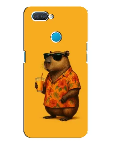 Чехол для OPPO A12 с картинкой «Капибара на отдыхе» Чехол для OPPO A12 с картинкой «Капибара на отдыхе»
