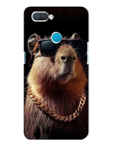 Чехол для OPPO A12 с картинкой «Капибара золотая цепь» Чехол для OPPO A12 с картинкой «Капибара золотая цепь»