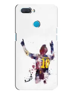 Чехол для OPPO A12 с картинкой «Акварельный Месси Барселона» Чехол для OPPO A12 с картинкой «Акварельный Месси Барселона»