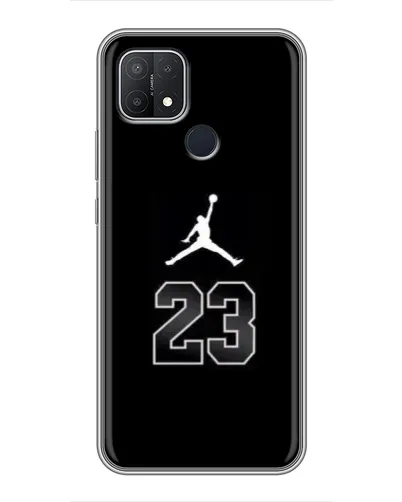 Чехол для OPPO A15 с картинкой «Jordan Flight 23»