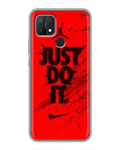 Чехол для OPPO A15 с картинкой «Nike Just Do It»