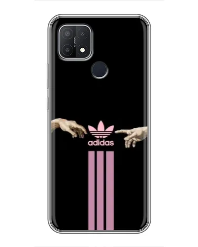 Чехол для OPPO A15 с картинкой «Adidas Hands»