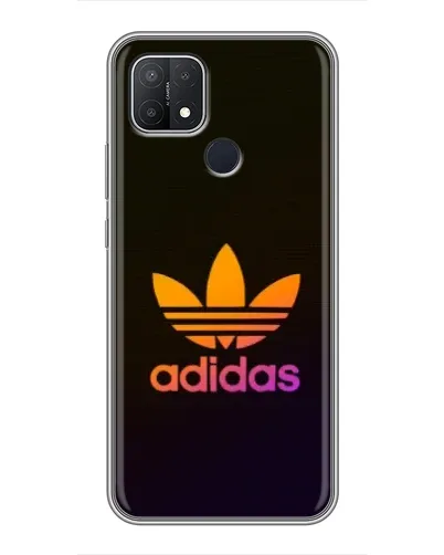 Чехол для OPPO A15 с картинкой «Градиент Adidas»