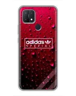 Чехол для OPPO A15 с картинкой «Adidas Gold Marble»