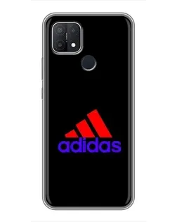 Чехол для OPPO A15 с картинкой «Классический Adidas»