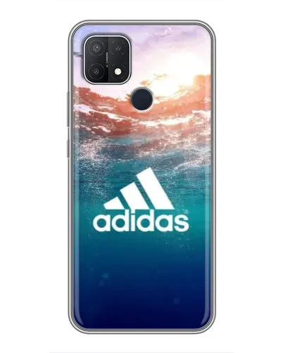 Чехол для OPPO A15 с картинкой «Океанская глубина адидас»