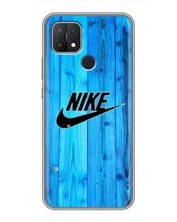 Чехол для OPPO A15 с картинкой «Голубое дерево Nike»
