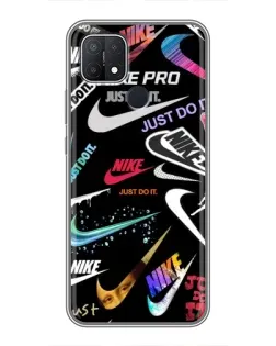 Чехол для OPPO A15 с картинкой «Nike — роскошь»