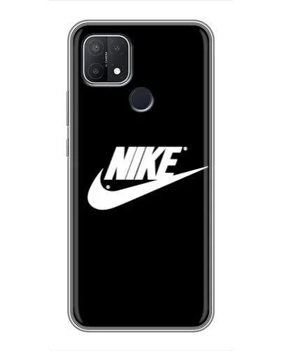 Чехол для OPPO A15 с картинкой «Мазки краски Nike» Чехол для OPPO A15 с картинкой «Мазки краски Nike»