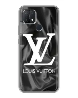 Чехол для OPPO A15 с картинкой «Шелковый Louis Vuitton»