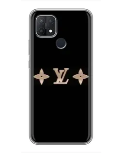 Чехол для OPPO A15 с картинкой «Louis Vuitton — минимализм»