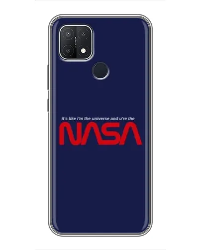 Чехол для OPPO A15 с картинкой «NASA — глубокий космос»