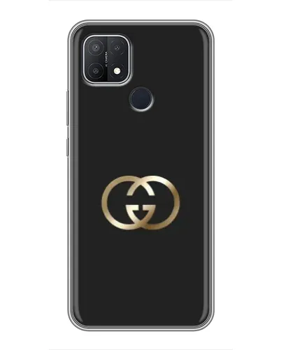 Чехол для OPPO A15 с картинкой «Минимализм Gucci»