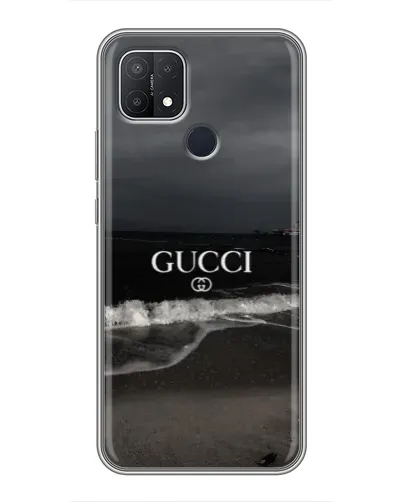 Чехол для OPPO A15 с картинкой «Gucci — морской прибой»