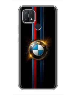 Чехол для OPPO A15 с картинкой «BMW M-Power неон» Чехол для OPPO A15 с картинкой «BMW M-Power неон»