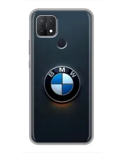 Чехол для OPPO A15 с картинкой «Логотип BMW — минимализм» Чехол для OPPO A15 с картинкой «Логотип BMW — минимализм»