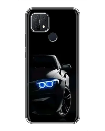 Чехол для OPPO A15 с картинкой «BMW — ночной взгляд» Чехол для OPPO A15 с картинкой «BMW — ночной взгляд»