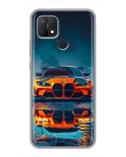 Чехол для OPPO A15 с картинкой «BMW — золотая эмблема» Чехол для OPPO A15 с картинкой «BMW — золотая эмблема»
