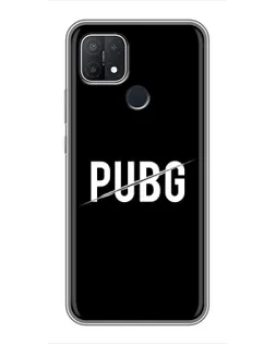 Чехол для OPPO A15 с картинкой «PUBG — белый логотип» Чехол для OPPO A15 с картинкой «PUBG — белый логотип»