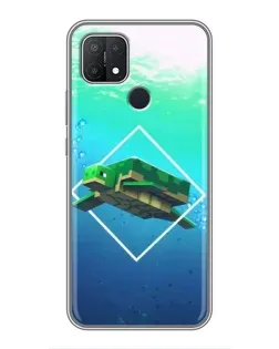 Чохол для OPPO A15 з картинкою «Черепаха Minecraft» Чохол для OPPO A15 з картинкою «Черепаха Minecraft»