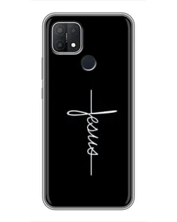 Чехол для OPPO A15 с картинкой «Тонкая линия веры»